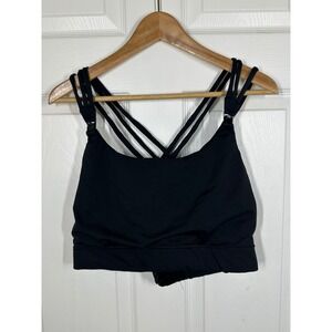 Sweat & Milk Nursing Sports Bra Women XL Strappy Cross Back Maternity Active